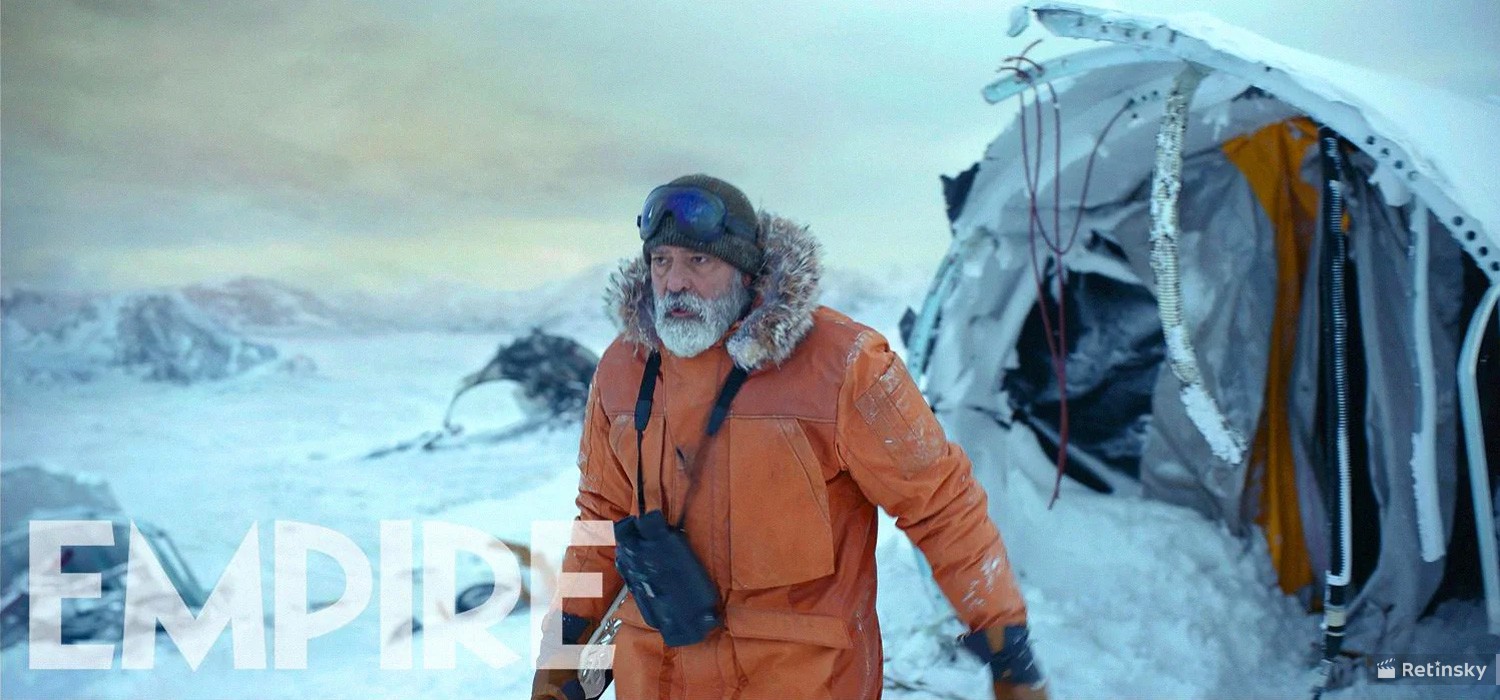 Джордж Клуни заканчивает производство фильма катастрофы «The Midnight Sky» — новые фото и кадры из фильма